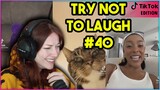 TRY NOT TO LAUGH CHALLENGE #40 (TikTok Edition) | Kruz Reacts