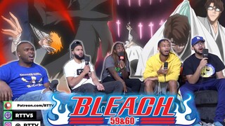 Ichigo Becomes a Hollow & Aizen's Alive!? Bleach Ep 59 & 60 REACTION!