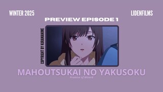 [E1] Mahoutsukai no Yakusoku [720p]