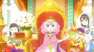 [Miss Kobayashi's Dragon Maid] As expected, Saikawa loves Kanna the most.