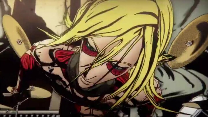 ประติมากรรมทรายยักษ์ ผ่าพิภพไททัน โฆษณากาแฟ!