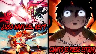 Porqué SHIROHIGE NO usó HAKI DEL REY AVANZADO en MARINEFORD? | ¿Cuanto Se Puede Estirar Luffy?