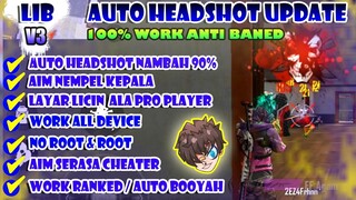 LIB Auto Headshot Plus Aim Por Mira No Root Work All Device || Buruan Coba !!