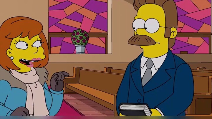 [Waste] Flanders picked up an unexpected fortune and donated it to an orphanage, but it led to his o