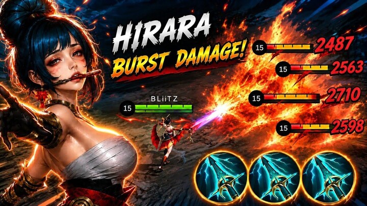 DAMAGE BRUTAL HIRARA TOP GLOBAL SKY PIERCER