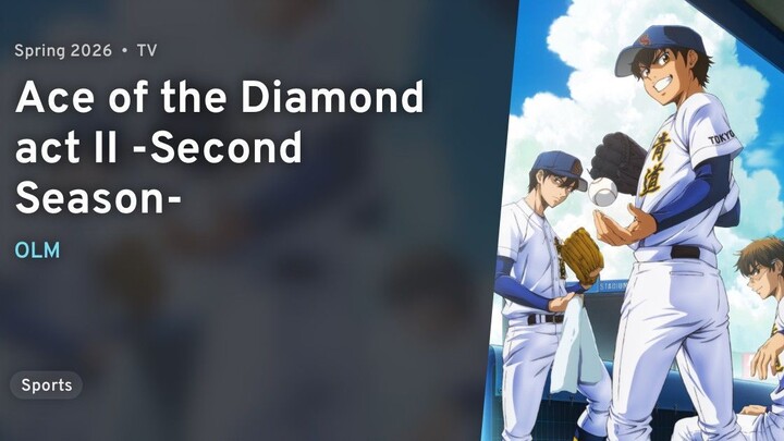 EP 1 - Diamond no Ace Act II Season 2 Sub Indo