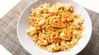 [Makanan] Memasak Mie Instan Goreng Udang dan Abon