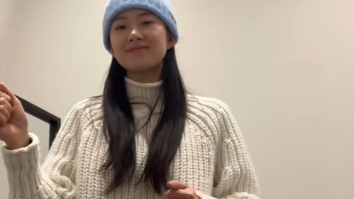 Sister Tingyou's musical practice video with Kim Min-ah