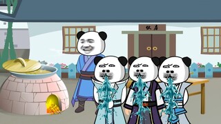 干饭不积极，做人有问题。师兄们吃面吃疯了
