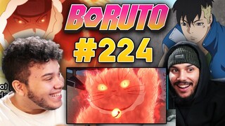 REACTION | "Boruto #224" - A NEW CLANS SUSANO?!