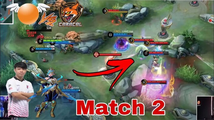 KARINA LINKEZAA DI ULTI SEGALA MACAM MASIH LAGI HIDUP! MATCH 2 CARACAL VS ORANGE