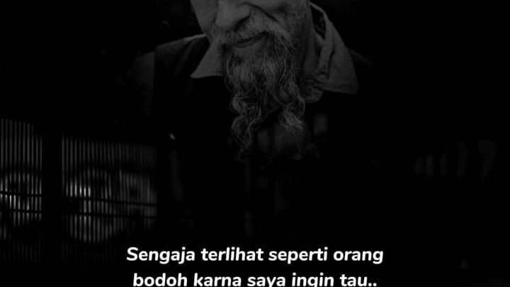 Lebih baik kelihatan bodoh dri pada pintar mengakali orng lain