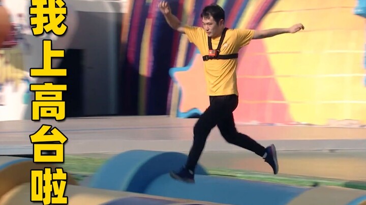 What’s it like to clear a TV station’s water-based obstacle course in 17 seconds?