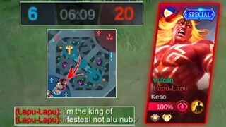 ALUCARD VS PRO LAPU-LAPU(MIZAKI)KING OF GERMAN CUT.,INTENSE BATTLE