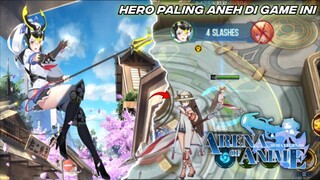 Hero Paling Aneh di Game Ini.. Potrait Sama Model In Gamenya Beda Jauh - Arena Of Anime