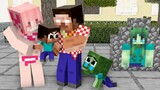 Monster School : Poor Baby Zombie but Good Become Superhero - Sad Story - Minecraft Animation