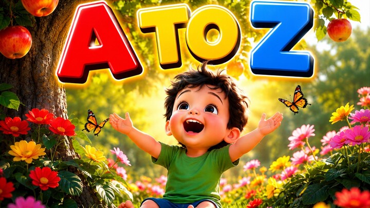 A TO Z kids learning poem🥰