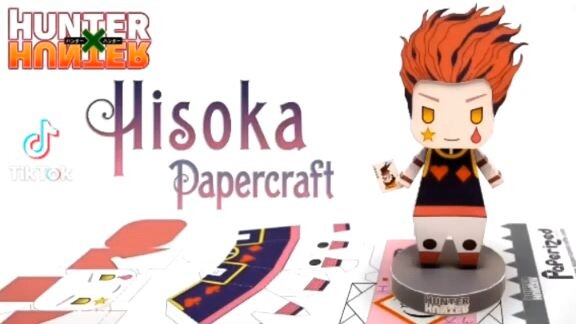 HUNTERxHUNTER : Hisoka Paperized Crafts
