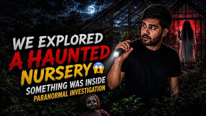 WE EXPLORED A HAUNTED NURSERY 😱 | SOMETHING WAS INSIDE | PARANORMAL INVESTIGATION