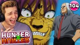 MOREL CANNOT BE STOPPED!! | Hunter x Hunter Episode 104 REACTION!