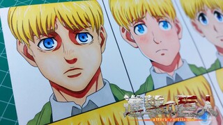 Drawing Armin arlert in Different Anime Styles || Attack on Titan / 進撃の巨人