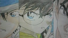 Vẽ Kaito Kid..Edogawa Conan..Kyougoku Makoto