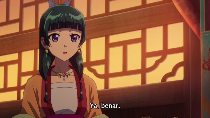 Kusuriya no Hitorigoto 2nd Season.  EPS 8 SUB INDO