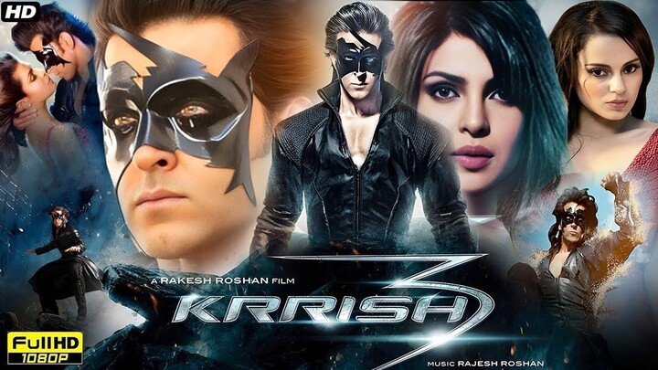 Krrish 3 (2013) Full Bollywood Movie HD - Hrithik Roshan, Vivek Oberoi, Priyanka Chopra