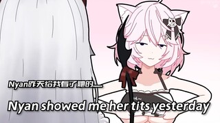 Veibae & Nyanners Nyan showed Vei her... [Doujin Animation]