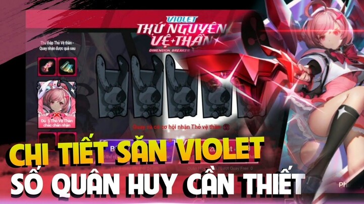 Tin Tức Liên Quân: Chi tiết Cách săn Violet Thứ Nguyên Vệ Thần và số quân huy cần tốn