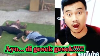 LOMBA PAKAI CELANA?? DI GESEK GESEK? || HIBURAN WARGA +62 || REACTION MEME KOCAK VIRAL