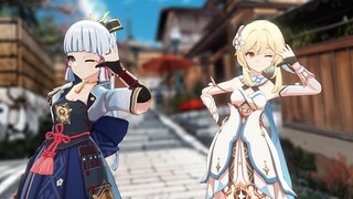 Genshin Impact / MMD อายากะ คามิซาโตะ โฮตารุ / ทำให้คุณมีความสุข 4K 60fps