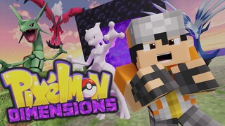 PIXELMON DIMENSIONS EPIC MOD! Minecraft Pokemon Mod!