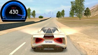 Lotus Evija, 0-430km/h Top Speed on Santorini Driving School Sim