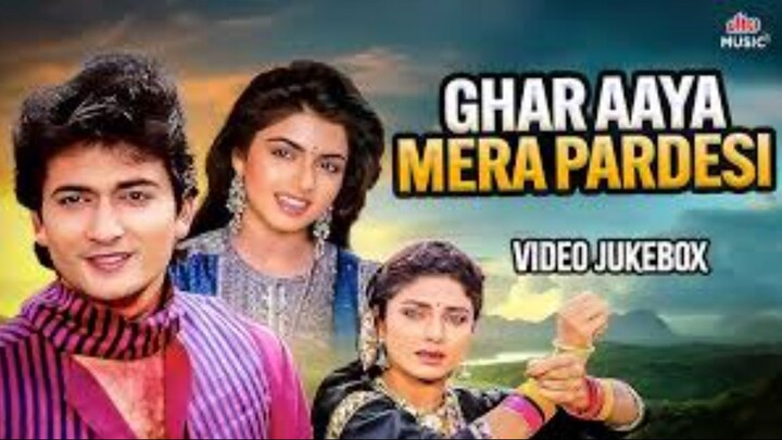 GHAR AAYA MERA PARDESI - Video Jukebox  Bhagyashree, Varsha Usgaonkar