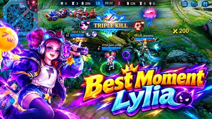 Magic ledakan Lylia | MLBB MOBILE LEGEND