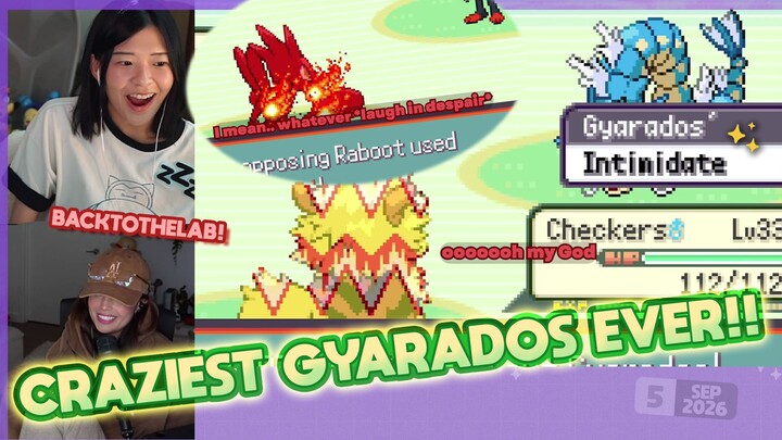 BACKTOTHELAB! Valkyrae & Miyoung FACE the Craziest Gyarados Ever in SoulLink!