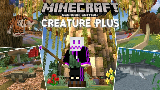Minecraft มือถือ Addon Creature Plus รวมเหล่าสัตว์โลก
