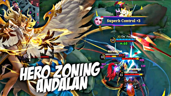 Blocking Damage Pake Alice!!Seenak Ini Heronya!! - Mobile Legends