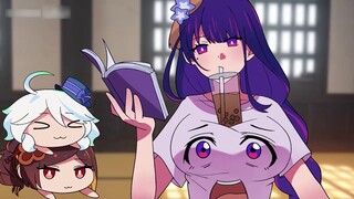 [Genshin Impact Daily] Rahasia utama pakaian Fufu! Cara menjadi orang paling modis di Teyvat!