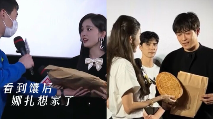 After two years, this male fan has once again sent Naza naan from his hometown! Who says she doesn’t