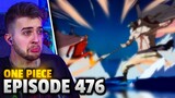 WHITEBEARD VS AKAINU!! One Piece Episode 476 Reaction