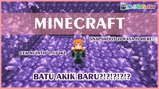 【Minecraft #10】ngecek snapshot terbaru !【NIJISANJI ID】