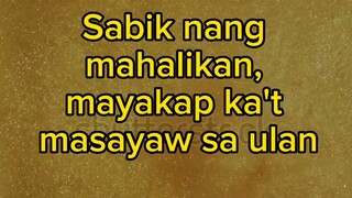 Dilaw-Uhaw (Lyrics)