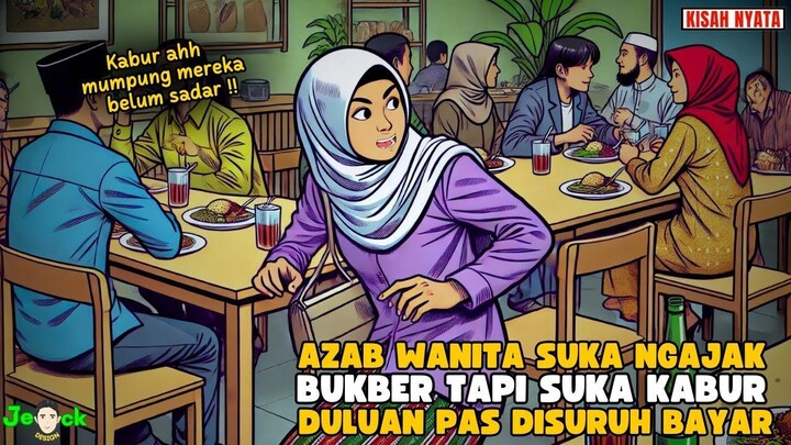 AZAB CEWEK YANG SUKA NGAJAK BUKBER TAPI SUKA KABUR DULUAN PAS DISURUH BAYAR