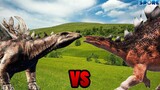Gigantspinosaurus vs Kentrosaurus | SPORE