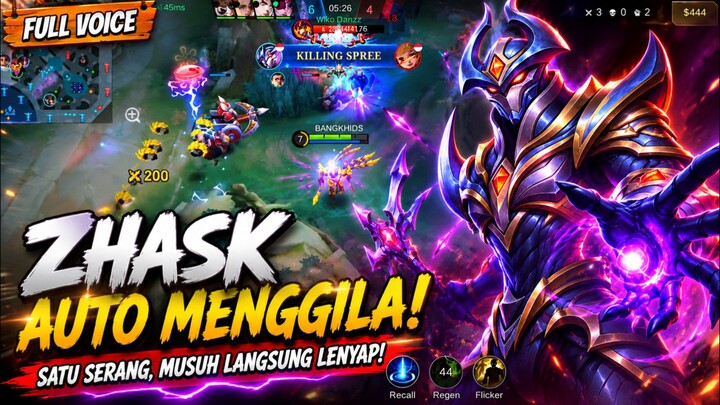 ZHASK AUTO MENGGILA! 🔥 Sekali Serang, Musuh Langsung Lenyap! | Mobile Legends