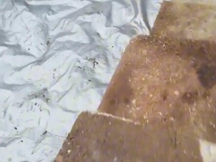 لحظة التفجير المذهلة لزجاجة تتدحرج على الدرج!