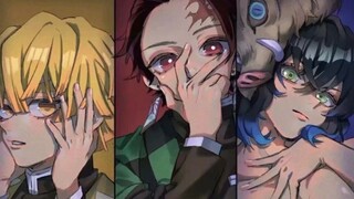 MAD·AMV|Demon Slayer Exciting Moments on the Rhythm