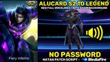 Alucard S2 To Legend Skin Script - New Full Voicelines & Full Effects | No Password